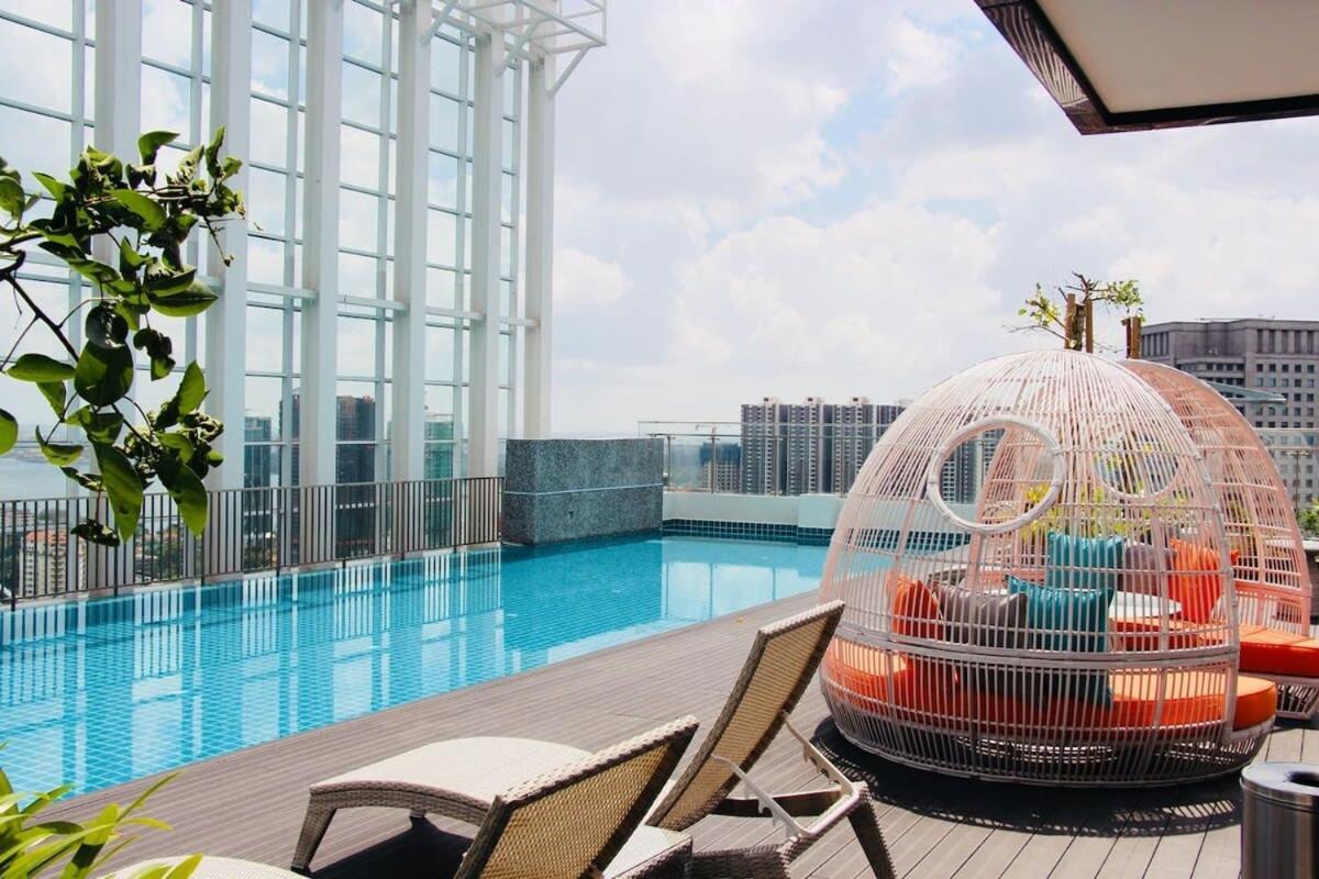 Modern, High Floor Suasana Suites 05 In Jb Johor Bahru Esterno foto
